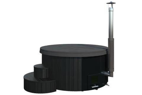 SaunaLife Wood-Fired Hot Tub Model S4B