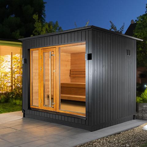 SaunaLife Assembled Outdoor Model G7