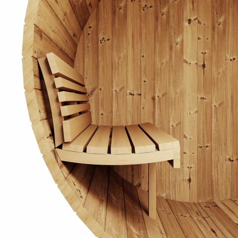 SaunaLife Sauna Barrel Model E6